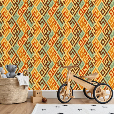 Peel and Stick PVC Wallpaper, Removable Self-Adhesive Wall Covering, Waterproof for Home Decor