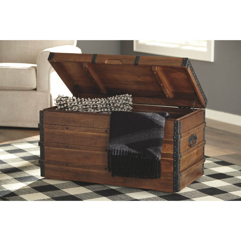 Sosebee Solid Wood Blanket Chest