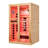 Erommy 2 - Person Infrared Sauna With Red Light Therapy,  Full Spectrum Infrared Sauna With 15 Minutes Pre-warm Up, Hemlock