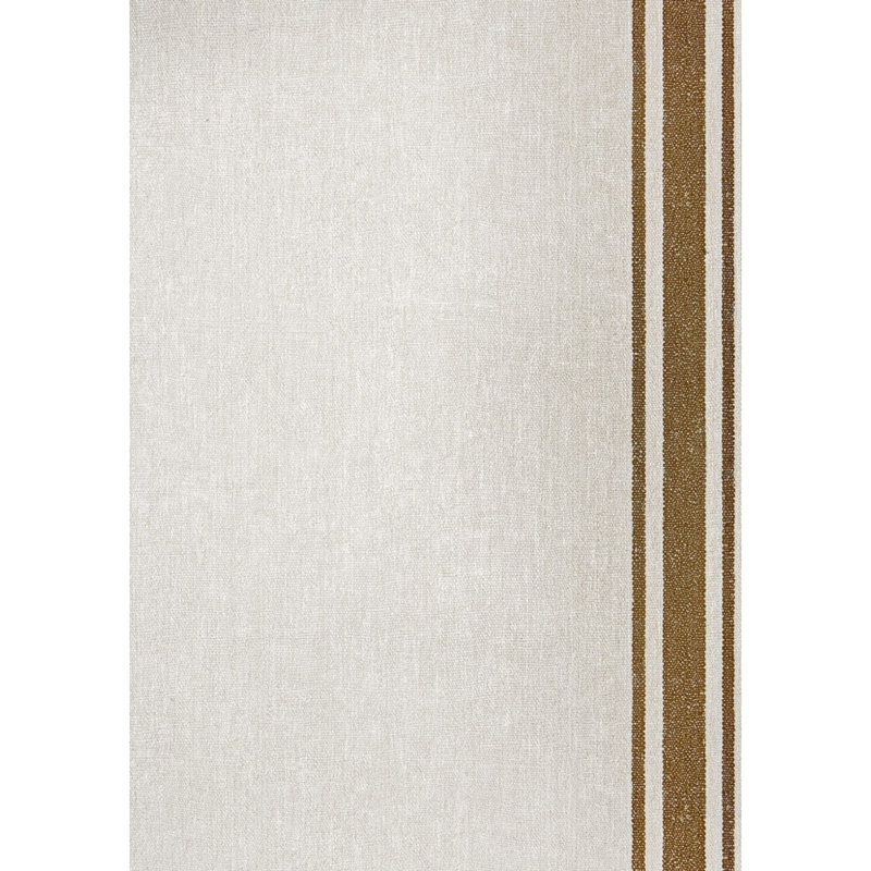 Dos Mont Blanc Striped Wallpaper Roll, Tabaco
