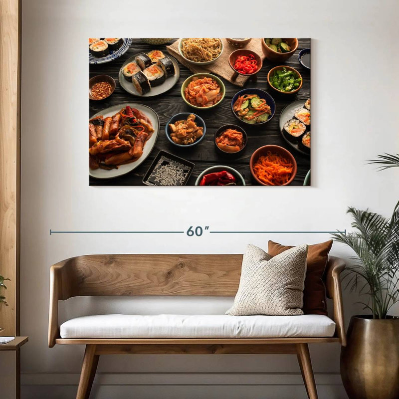 Cuisine coréenne Yarlin, H 30 po x l 45 po