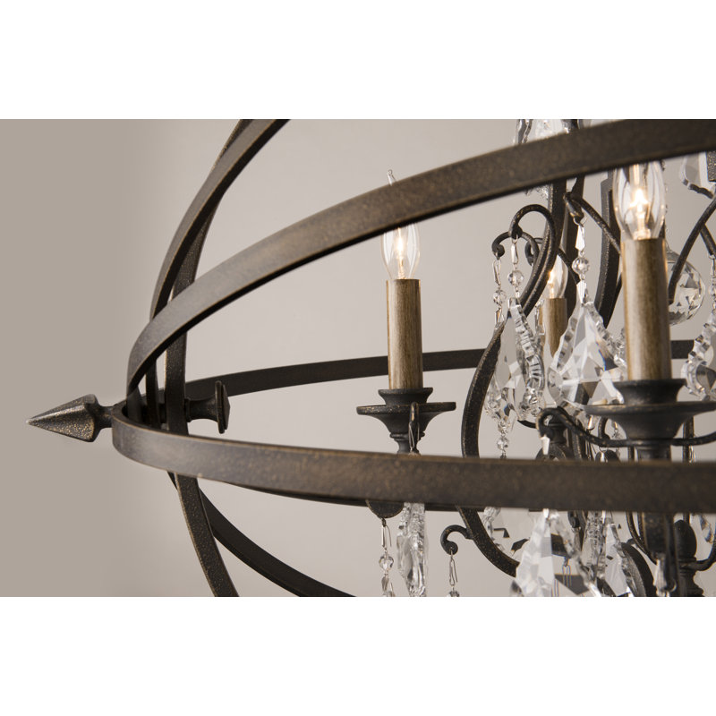 Byron 4 - Light Globe Chandelier