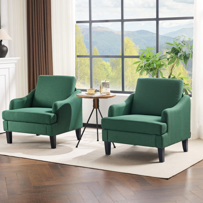 Ensemble de 2 fauteuils d'appoint Mid