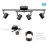 26'' 4 -Light Fixed Track Track Kit with Dimmable and Adjustable Head