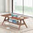 Wood Coffee Table With Shelf