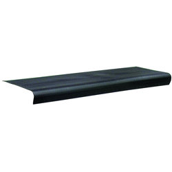 Vinyl 24'' L Stair Tread in Black