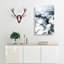 Snow Covered Mountain Range - Wrapped Canvas-55318810
