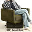 Fauteuil d'appoint pivotant Green-1340019443