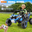 Voiture électrique à 2 places pour enfants 24V avec télécommande, MP3 et USB, 3 vitesses, rangement, utilitaire électrique puissant-120343727