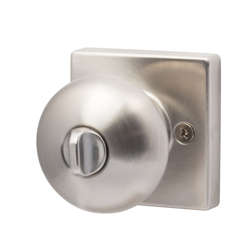Ensemble de boutons d'entrée Durango, Nickel satiné