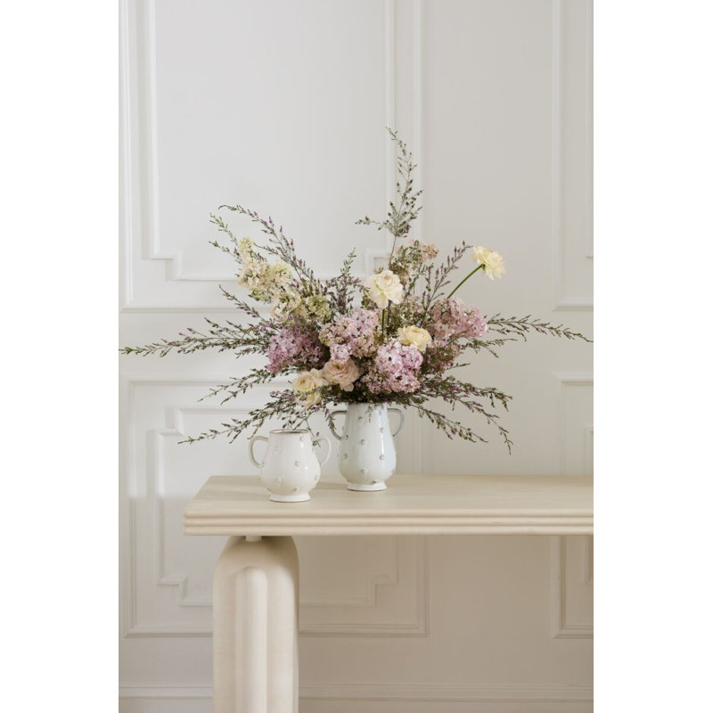 Whaley Vase 7.5"x 5.5"x 6", 8" H x 5.5" W x 7.25" D