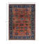Tapis unique noué à la main Serapi - orange, 9 pi 0 po x 11 pi 11 po