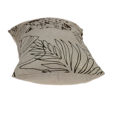 Parkland Collection Ursula Transitional Beige Throw Pillow