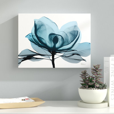 Midnight Magnolia 2 - Wrapped Canvas Print