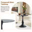 Table de bout à piédestal pour petits espaces Modern Glam-1134849988