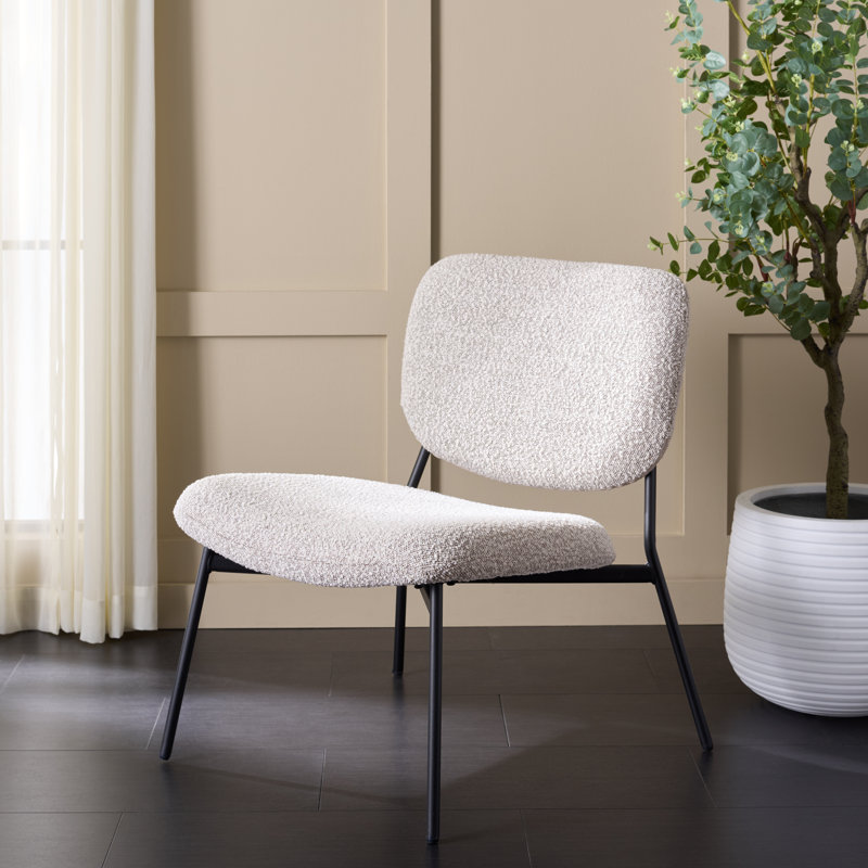 Fauteuil d'appoint Alicai, Gris clair