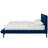 Julia Queen Biscuit Tufted Upholstered Fabric Platform Bed-1581678391
