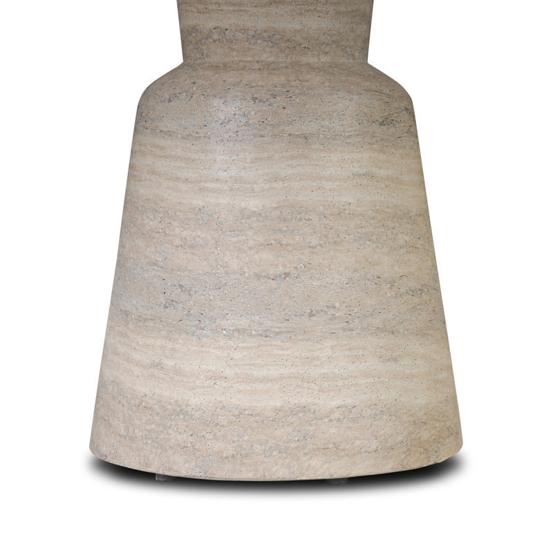 Marsh Outdoor Dining Table-55''-Textured Sandy Grey