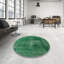Tapis vert à motif abstrait-592215293