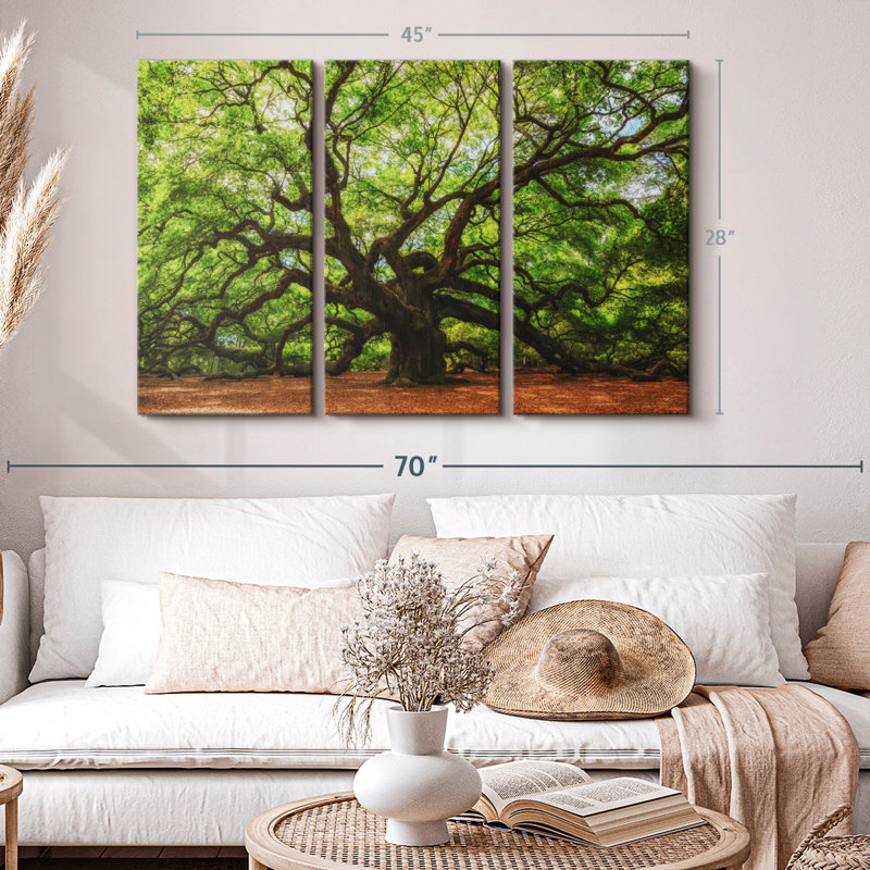 Nature 3 Piece Art, 28" H x 45" W x 1.25" D
