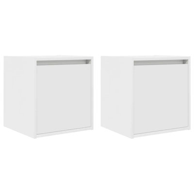 Wall-Mounted Bedside Cabinet 38X34x40 Cm