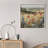 Rustic Countryside Relax Calm Landscape Nature Wildflowers Pictures Large Framed Canvas Wall Art-101482190-98635564