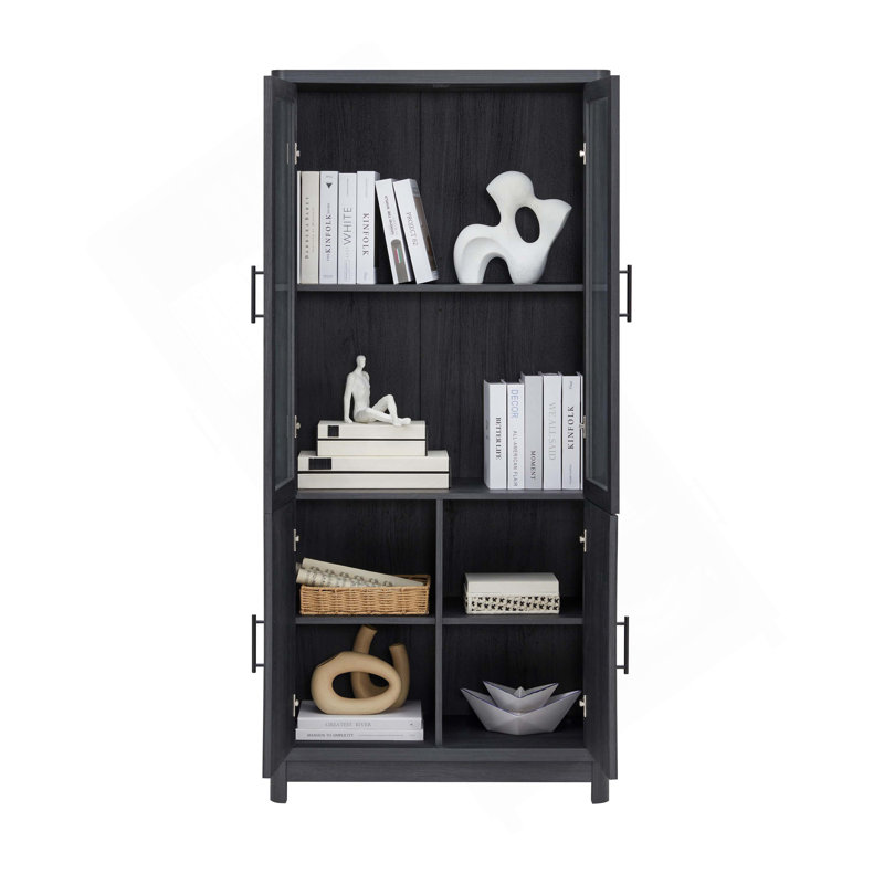 Bibliothèque gris anthracite, Gris anthracite