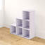 Selina 90.5cm H x 89cm W Wood Cube Bookcase-33810549