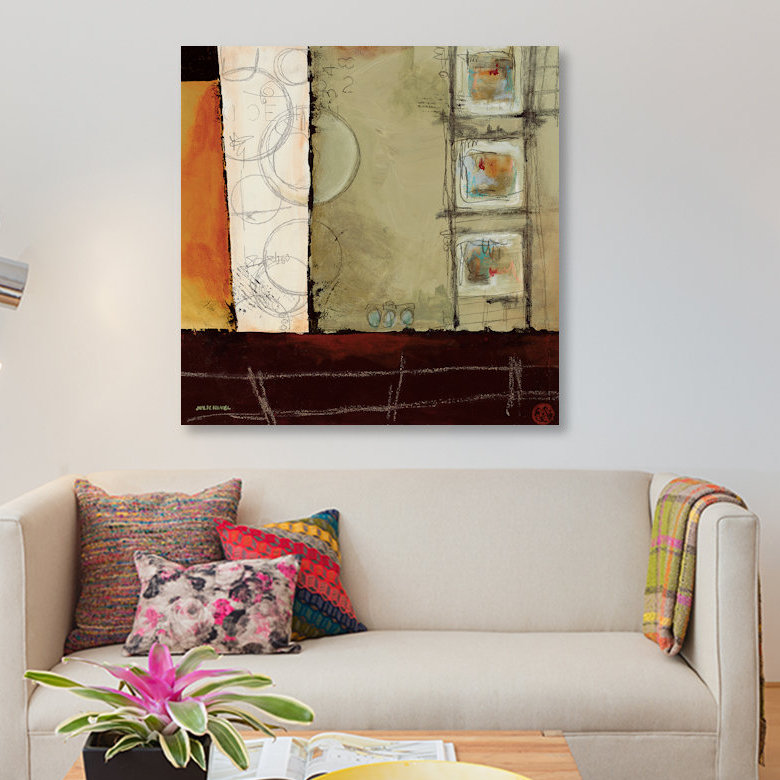 « unit i », impression sur toile, H 18 po x l 18 po x P 1,5 po, Toile tendue, Pas de tapis