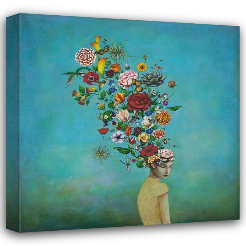 Lark Manor ™, Huynh, Duy, art sur toile tendue sous le titre: A Mindful Garden, H 36 po x l 36 po