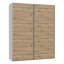 SCHACH&MATT 2 Manufactured Wood Wardrobe-1745165630-1745165600