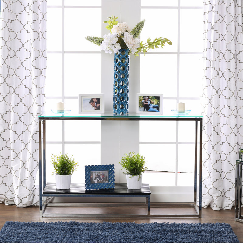 48'' Console Table, Black