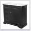 Meuble-lavabo autoportant de 36 po avec lavabo en céramique, 4 tiroirs et porte à fermeture en douceur, pré-percé pour robinet de 8 po-1492078815
