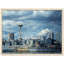 Art mural, impression de l'aiguille de l'espace - affiche de Seattle, horizon, paysage urbain, œuvre d'art, Washington State-88432506