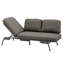 Canapé inclinable luxueux en aluminium Davenport