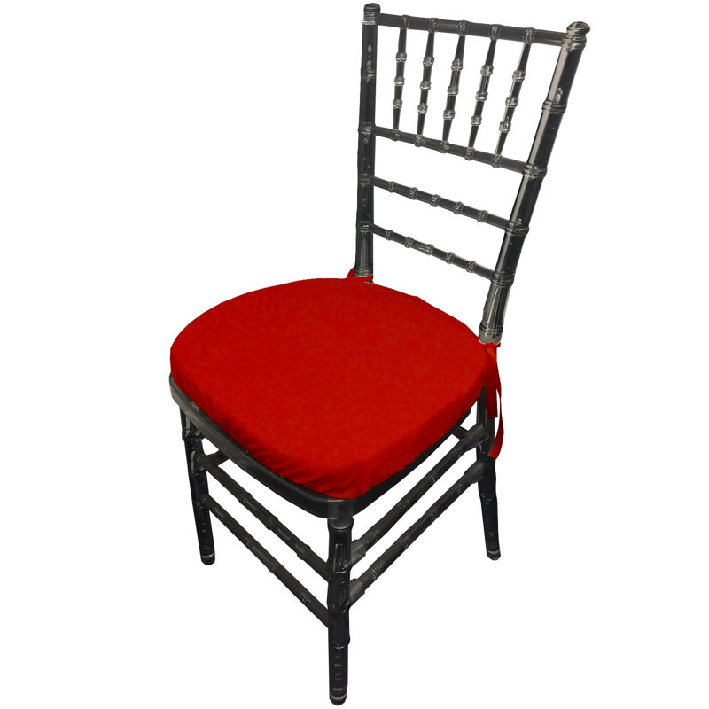 Housse de coussin de chaise, Rouge