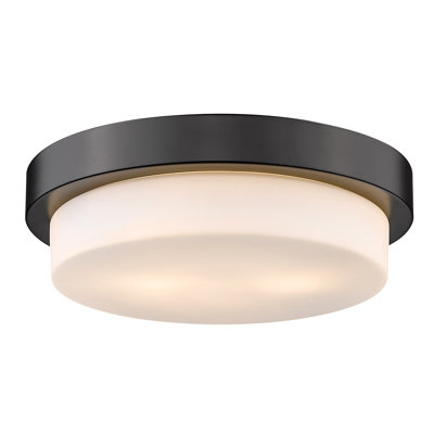 Plafonnier encastré 2 lumières 13 po Ayzen