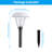 Solar Powered Integrated LED Pathway Light