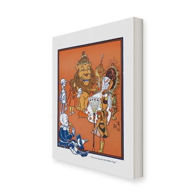 William Wallace Denslow - Wrapped Canvas Print