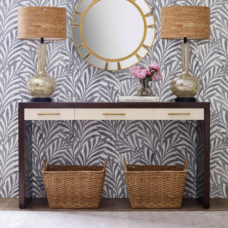 Angelina Round Metal Wall Mirror