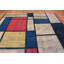 Tapis unique d'inspiration artistique et artistique moderne Piet Mondrian
