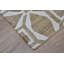 Tapis de zone blanche/beige à main géométrique noué la Moraine-588278394