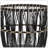 S/3 BAMBOO PLANTERS 11/13/15", BLACK