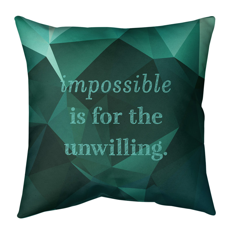 Coussin de sol, 36 po x 36 po, Vert foncé / vert clair