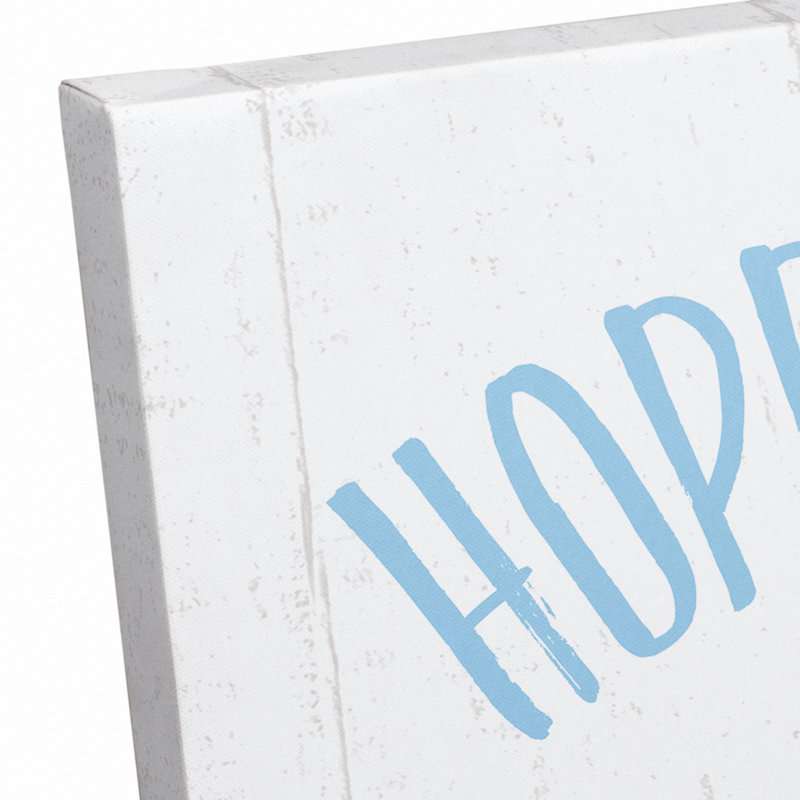 «Hoppy Easter Every Bunny» par Inconnu - impression sur toile tendue, L 20 po x H 16 po