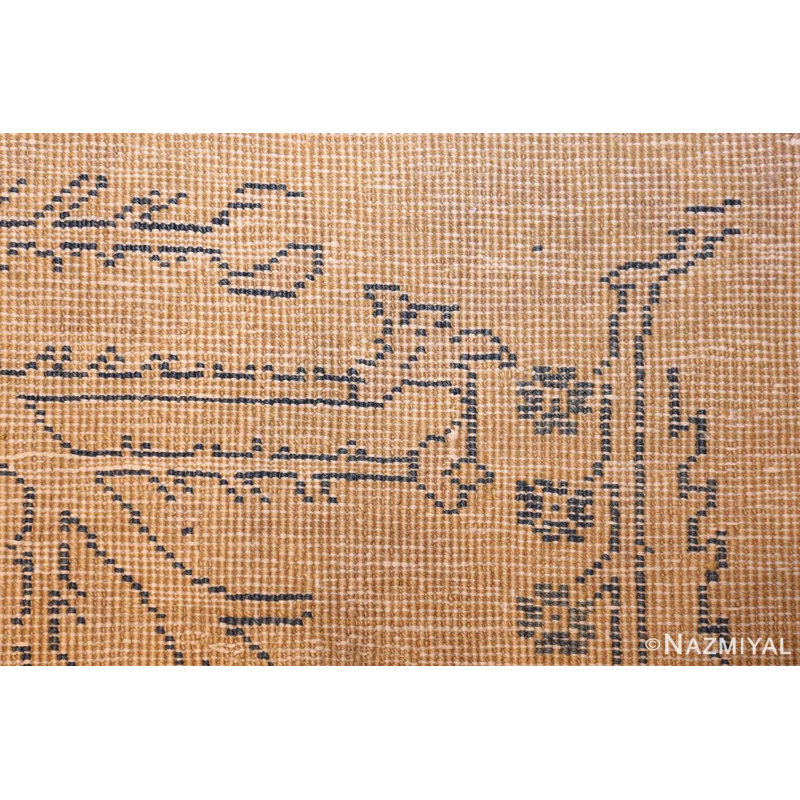 One-of-a-Kind 10'10" X 18'6" Area Rug in Beige/Blue