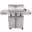 Saber 3-Burner Propane Gas Grill with Cabinet