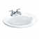 American Standard Cadet 17.63'' Ceramic Oval Bathroom Sink with Overflow