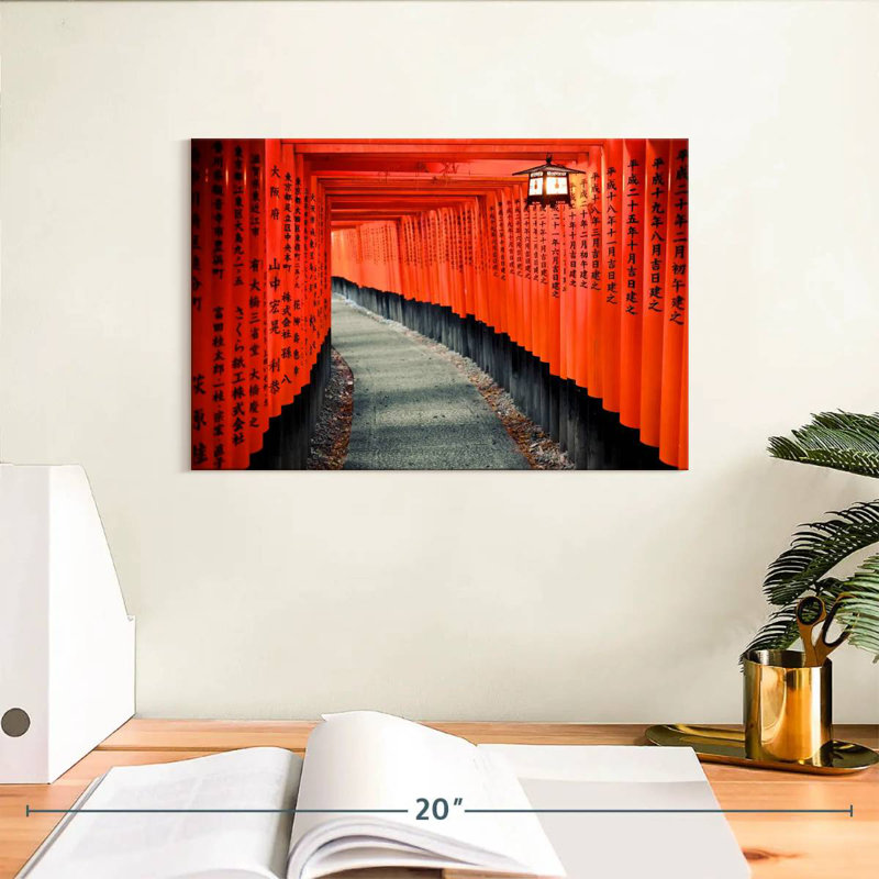 Colonnes Ravi Fushimi Inari, H 8 po x l 12 po