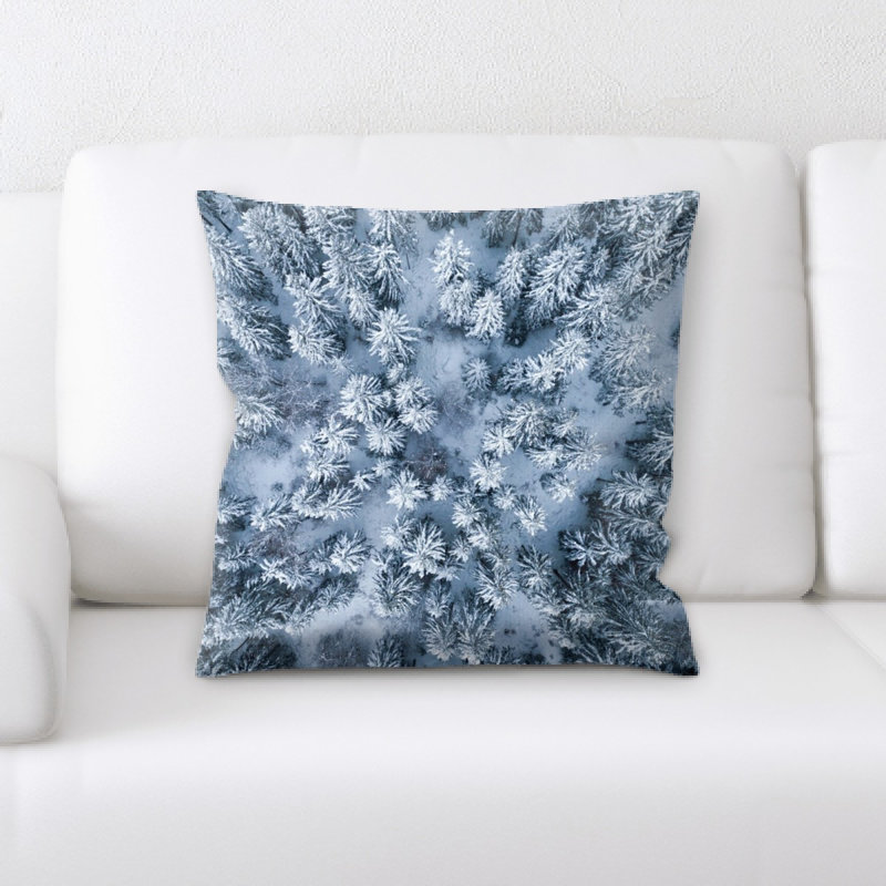 Microsuede Reversible Throw Pillow